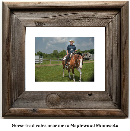 horse trail rides near me in Maplewood, Minnesota